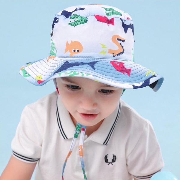 cloches children gift kid summer sun hats baby boy cartoon fisherman cap girl outdoors beach bucket hat 48cm 50cm 52cm 54cm, Blue;gray
cloches children gift kid summer sun hats baby boy cartoon fisherman cap girl outdoors beach bucket hat 48cm 50cm 52cm 54cm, Blue;gray