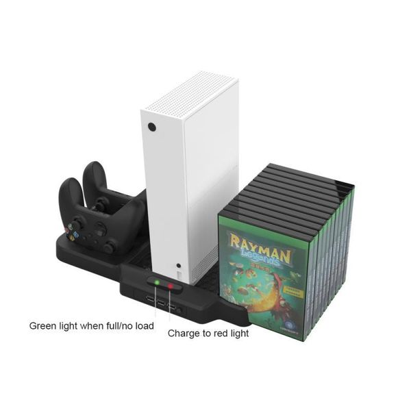 game controllers & joysticks 2pcs console vertical stand, series x / s controller shelf with 3 usb 2.0 hub ports, cooling fan gamepad
game controllers & joysticks 2pcs console vertical stand, series x / s controller shelf with 3 usb 2.0 hub ports, cooling fan gamepad
