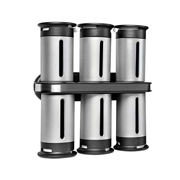storage bottles & jars wall-hanging magnetic spice rack with 6 canisters seasoning bottle pepper favor of elefants for kitchen drop
storage bottles & jars wall-hanging magnetic spice rack with 6 canisters seasoning bottle pepper favor of elefants for kitchen drop