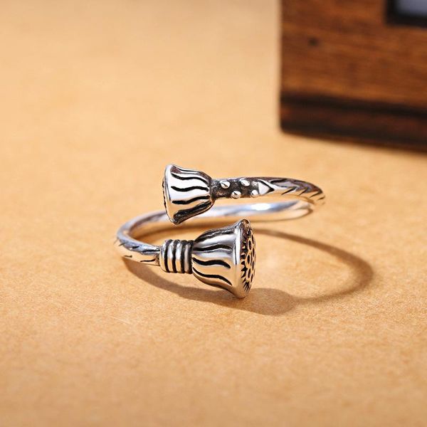 cluster rings meyrroyu 925 sterling silver korean fashion retro lotus thai jewelry ladies finger gifts 2021 wholesale, Golden;silver
cluster rings meyrroyu 925 sterling silver korean fashion retro lotus thai jewelry ladies finger gifts 2021 wholesale, Golden;silver