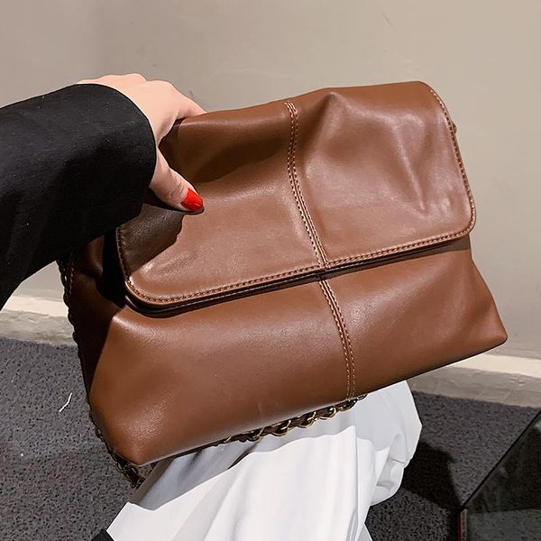 evening bags simple brand designer big chain women shoulder crossbody 2021 vintage pu leather ladies messenger high quality
evening bags simple brand designer big chain women shoulder crossbody 2021 vintage pu leather ladies messenger high quality