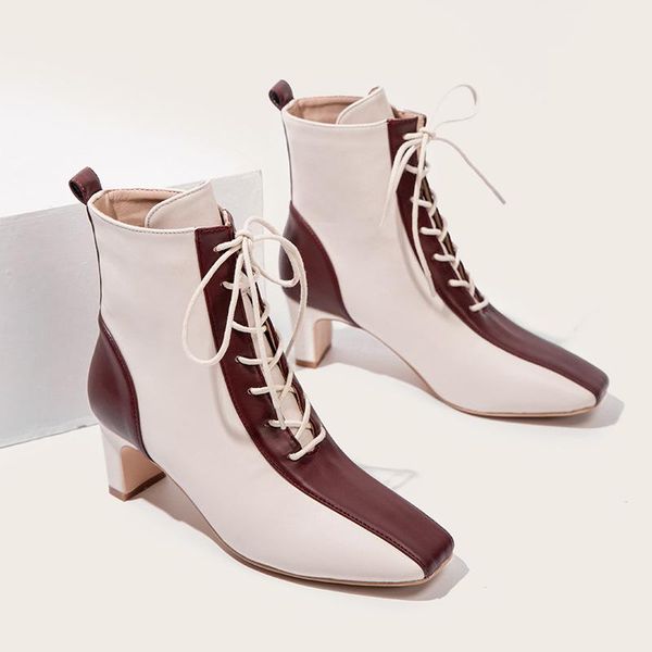 boots brand women's shoes autumn boots-women winter footwear clogs platform lace up fashion 2021 high heel rubber ankle rock, Black
boots brand women's shoes autumn boots-women winter footwear clogs platform lace up fashion 2021 high heel rubber ankle rock, Black