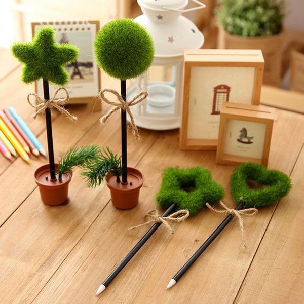 1pc green grass flower pot ballpoint pen office accessories decoration bonsai lovely simulation green creative pen, Blue;orange
1pc green grass flower pot ballpoint pen office accessories decoration bonsai lovely simulation green creative pen, Blue;orange