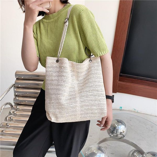 evening bags 2021 casual large capacity tote women straw handbags luxury woven designer lady shoulder mesenger female big purses
evening bags 2021 casual large capacity tote women straw handbags luxury woven designer lady shoulder mesenger female big purses