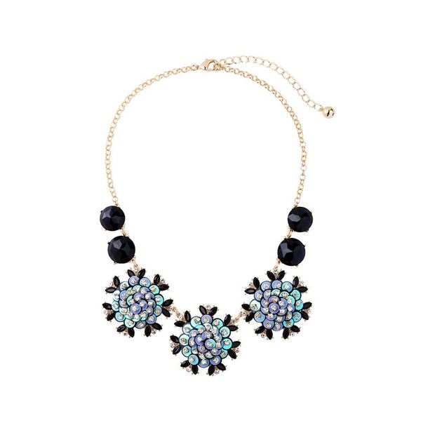 pendant necklaces bohemia black acrylic colorful crystal flower necklace luxury adjustable long handmade jewelry, Silver
pendant necklaces bohemia black acrylic colorful crystal flower necklace luxury adjustable long handmade jewelry, Silver