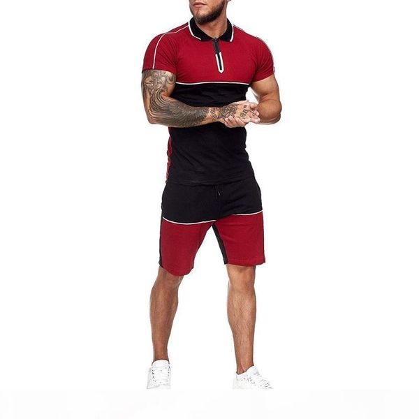 2020 men's summer men's suit sportswear fashion clothing patchwork t-shirt shorts shorts casual sportswear track suit, Gray
2020 men's summer men's suit sportswear fashion clothing patchwork t-shirt shorts shorts casual sportswear track suit, Gray
