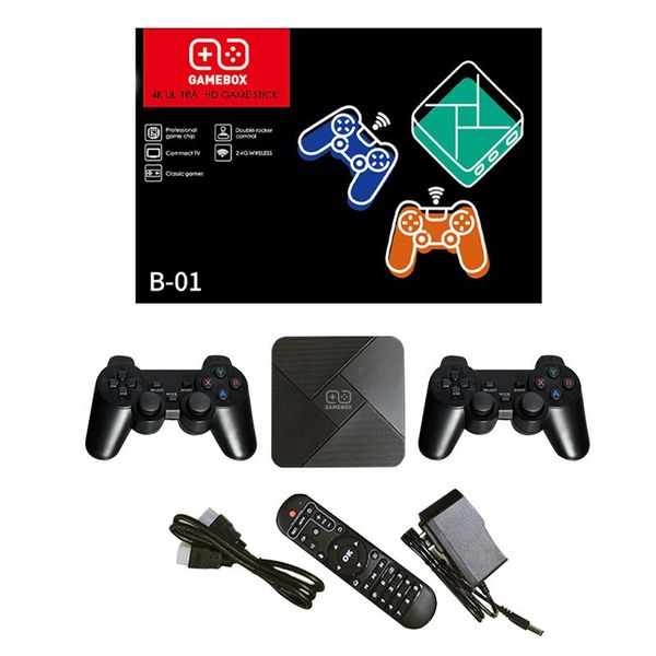 game controllers & joysticks box wifi 4k video console emulator 6000+ games retro tv with 2 wired/wireless gamepads
game controllers & joysticks box wifi 4k video console emulator 6000+ games retro tv with 2 wired/wireless gamepads