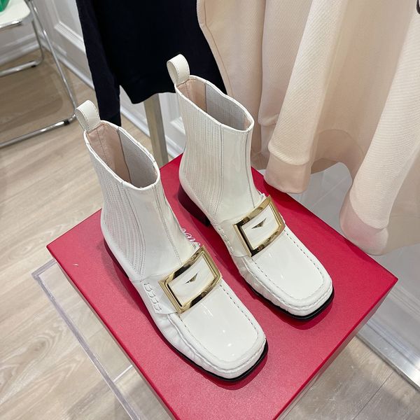 2021 new women's shoes designer square diamond luxury low-heel brand short boots with shoe box, Red;white
2021 new women's shoes designer square diamond luxury low-heel brand short boots with shoe box, Red;white
