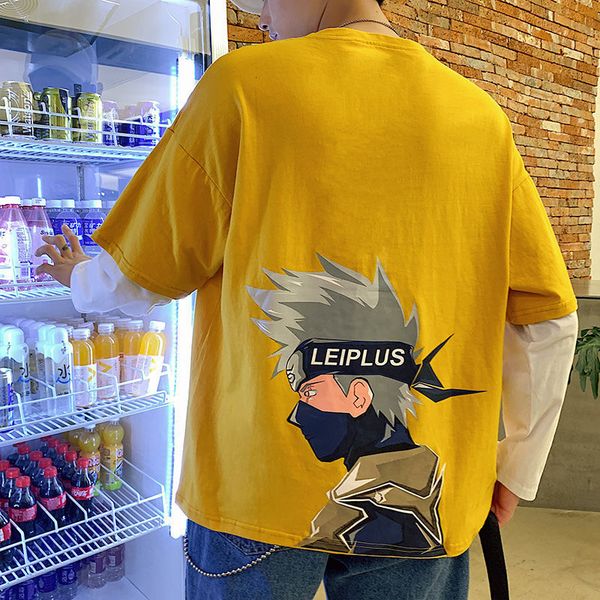 2021 new amarelo naruto tshirt streetwear homem japons de es dimenses t camisa engraado casual casal outono harajuku hip hop dos desenhos an, White;black
2021 new amarelo naruto tshirt streetwear homem japons de es dimenses t camisa engraado casual casal outono harajuku hip hop dos desenhos an, White;black