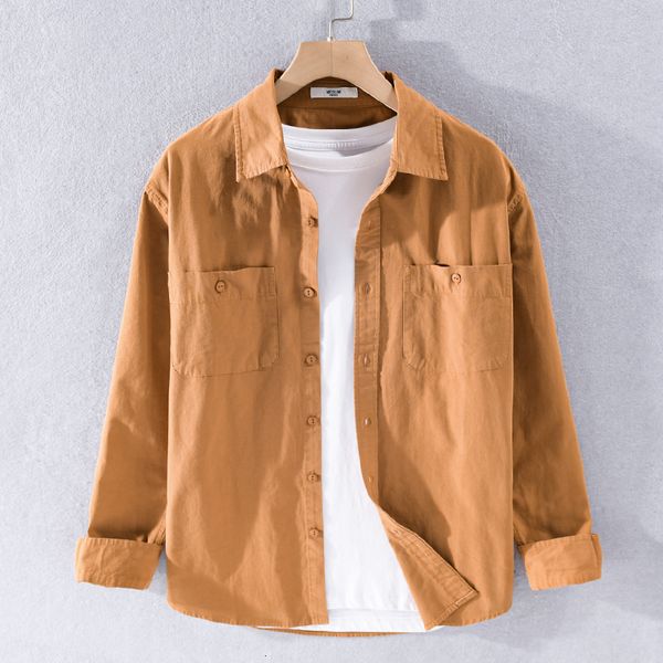2021 new two-pocket long-sleeved pure cotton for casual spring and autumn thick shirts men trend comfortable shirt mens camisa 1vtb, White;black
2021 new two-pocket long-sleeved pure cotton for casual spring and autumn thick shirts men trend comfortable shirt mens camisa 1vtb, White;black