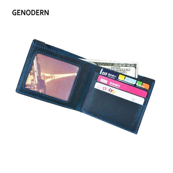 genodern 100% cow leather wallet men bifold holder wallet short slim men wallets money purse male portemonnee, Red;black
genodern 100% cow leather wallet men bifold holder wallet short slim men wallets money purse male portemonnee, Red;black