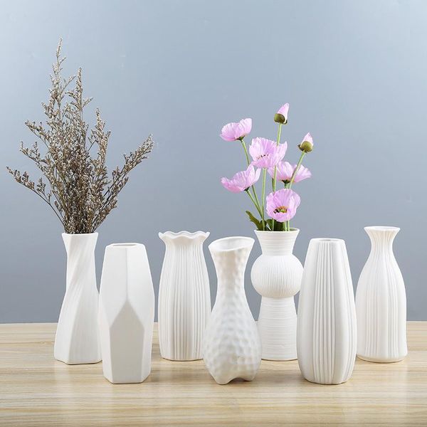 vases white ceramic flower vase home living room decoration imitation dried flowers pot nordic simple style design arrangement
vases white ceramic flower vase home living room decoration imitation dried flowers pot nordic simple style design arrangement