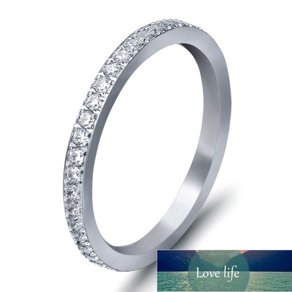 full small cz zircon setting stainless steel engagement rings for women factory price expert design quality latest style original status, Silver
full small cz zircon setting stainless steel engagement rings for women factory price expert design quality latest style original status, Silver