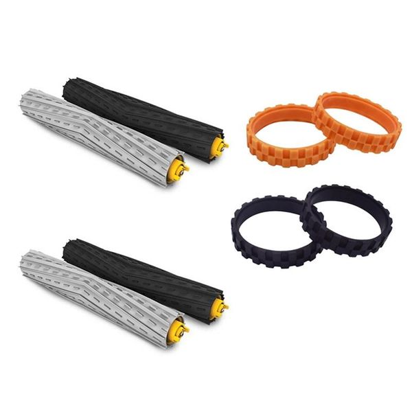 vacuum cleaners 8pcs main roll brush tire skin kit for 800 900 series 870 880 980 cleaner robot parts
vacuum cleaners 8pcs main roll brush tire skin kit for 800 900 series 870 880 980 cleaner robot parts