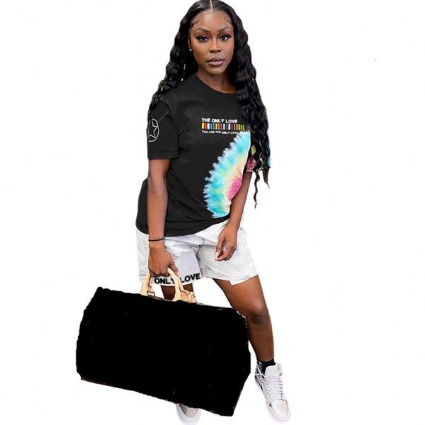 casual set two pieces of black women t-shirts and short pants suit letter impression lounge style wear 2 piece outfits 84x5, Gray
casual set two pieces of black women t-shirts and short pants suit letter impression lounge style wear 2 piece outfits 84x5, Gray