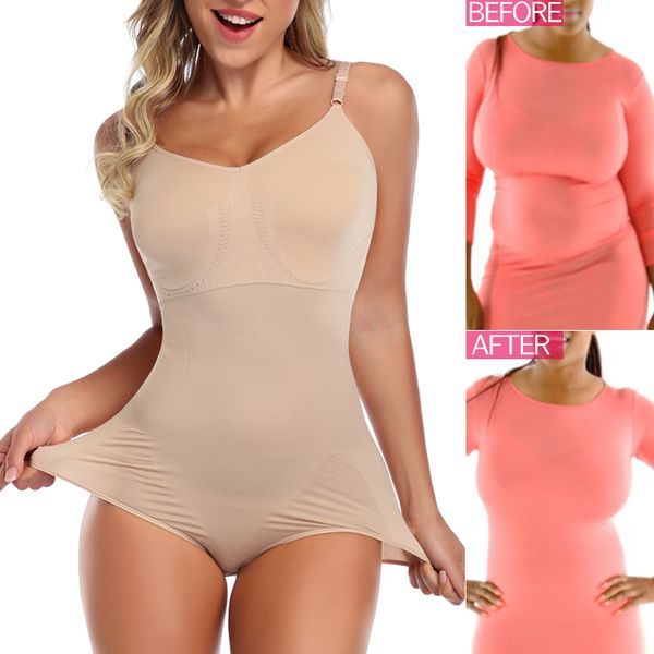 bodysuit corset shapewear women full body shaper underwear hip dip butt lifter waist clincher trainer tummy control slimming, Black
bodysuit corset shapewear women full body shaper underwear hip dip butt lifter waist clincher trainer tummy control slimming, Black