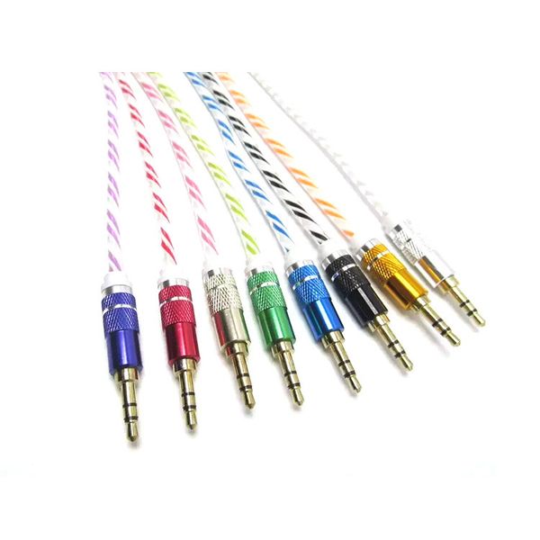 rianbow crystal delicate bold aluminum metal adapter cord 3.5mm stereo audio aux cable 1m 3ft 1000pcs/lot
rianbow crystal delicate bold aluminum metal adapter cord 3.5mm stereo audio aux cable 1m 3ft 1000pcs/lot
