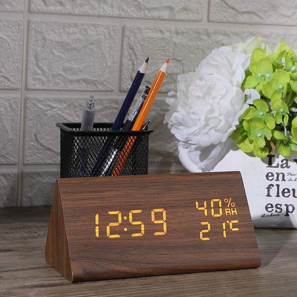 other clocks & accessories digital alarm clock wooden led time display 3 settings humidity temperature detect for bedroom, office
other clocks & accessories digital alarm clock wooden led time display 3 settings humidity temperature detect for bedroom, office