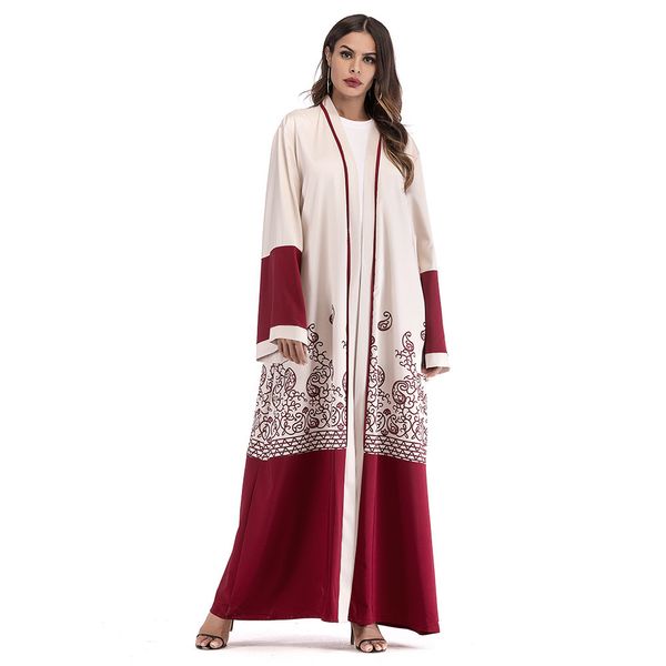 muslim coat printing women's clothes sleeves sleeve maxi cardigan size female vests ta1640 cjy9, Tan;black
muslim coat printing women's clothes sleeves sleeve maxi cardigan size female vests ta1640 cjy9, Tan;black