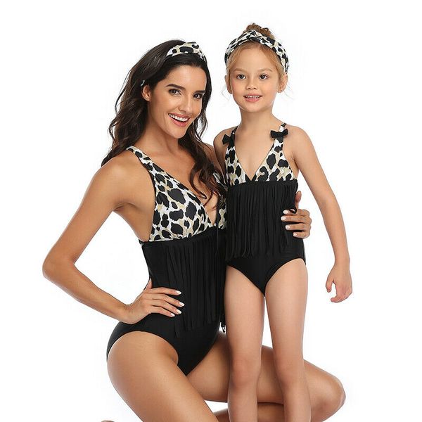 women girls one-piece tassel bikini mother daughter family matching swimsuit swimwear beachwear swimming suit bathing suit, White;black
women girls one-piece tassel bikini mother daughter family matching swimsuit swimwear beachwear swimming suit bathing suit, White;black