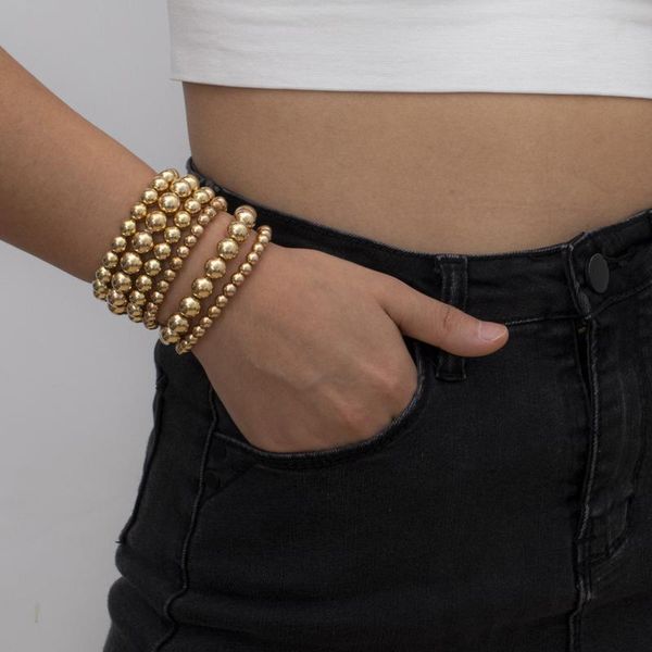 charm bracelets fashion gold color multilayer beads pearl beaded set for women party jewelry gifts, Golden;silver
charm bracelets fashion gold color multilayer beads pearl beaded set for women party jewelry gifts, Golden;silver