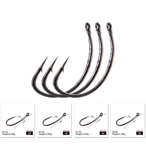 6-9pcs/pack bait eyes sea single circle hook set fishing accessories tackle carbon steel carp fishhook for soft worm lure
6-9pcs/pack bait eyes sea single circle hook set fishing accessories tackle carbon steel carp fishhook for soft worm lure