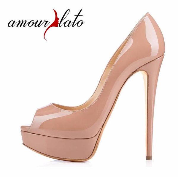 dress shoes amourplato women's peep toe high heels 3cm platform pump patent pumps slip on open stilettos party evening, Black
dress shoes amourplato women's peep toe high heels 3cm platform pump patent pumps slip on open stilettos party evening, Black
