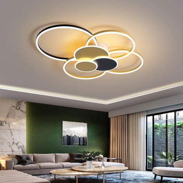 ceiling lights black/white/gold led modern plafonnier for dining room living remote dimming aluminum lamp
ceiling lights black/white/gold led modern plafonnier for dining room living remote dimming aluminum lamp