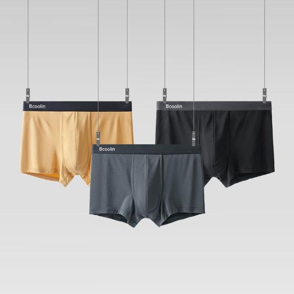 underpants bcoolin men's underwear cotton boxers man breathable silk panties solid shorts brand men boxer for family mens, Black;white
underpants bcoolin men's underwear cotton boxers man breathable silk panties solid shorts brand men boxer for family mens, Black;white