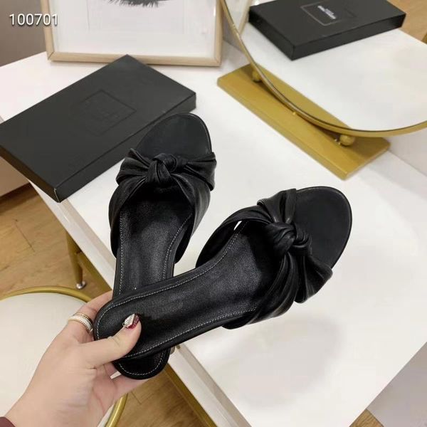 slippers arrival sheepskin butterfly-knot women genuine leather flat heel sandals runway style mules shoes woman, Black
slippers arrival sheepskin butterfly-knot women genuine leather flat heel sandals runway style mules shoes woman, Black