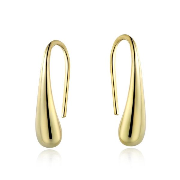 hoop & huggie 925 sterling silver earrings water drop 18k gold woman glamour jewelry engagement gift, Golden;silver
hoop & huggie 925 sterling silver earrings water drop 18k gold woman glamour jewelry engagement gift, Golden;silver