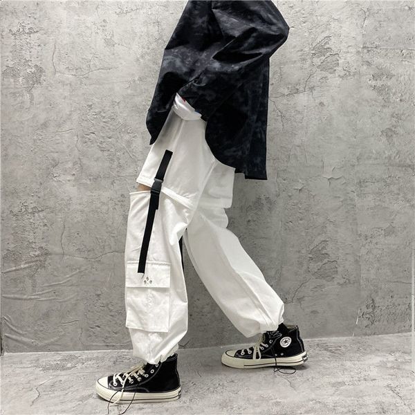 2021 new autumn straight leg men's fashion solid color casual men streetwear wild loose hip-hop cargo pants mens trousers dz6j, Black
2021 new autumn straight leg men's fashion solid color casual men streetwear wild loose hip-hop cargo pants mens trousers dz6j, Black