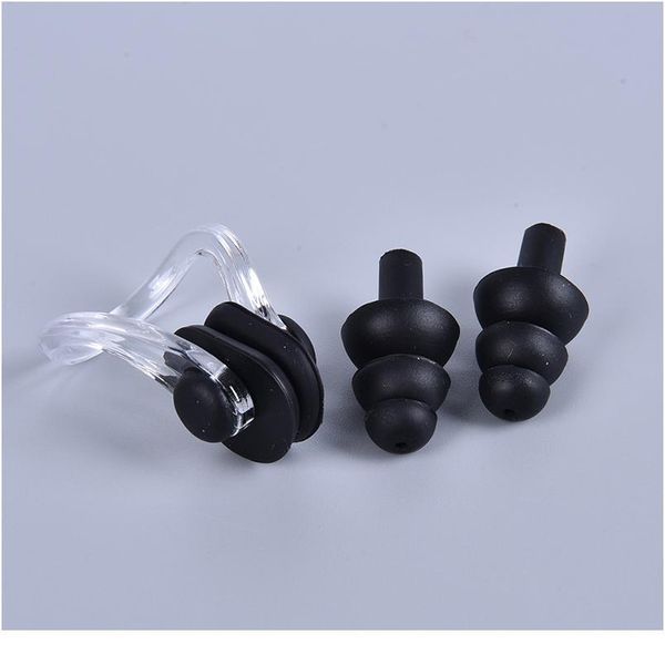 1set anti-noise earplugs nose clip case protective waterproof protection ear plug sile swim dive supplies security qyluax
1set anti-noise earplugs nose clip case protective waterproof protection ear plug sile swim dive supplies security qyluax