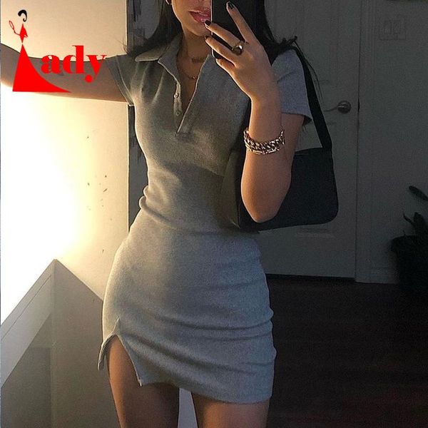 casual dresses 2021 short sleeve slit mini dress summer women fashion streetwear outfits cute solid y2k party clothing, Black;gray
casual dresses 2021 short sleeve slit mini dress summer women fashion streetwear outfits cute solid y2k party clothing, Black;gray