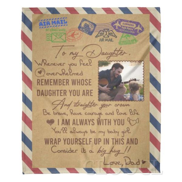 cloocl to my daughter flannel blankets custom p image from dad airmail letter blanket gifts for girls
cloocl to my daughter flannel blankets custom p image from dad airmail letter blanket gifts for girls