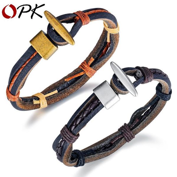 retro simple jewelry wholesale men's multi-layer woven leather jewelry fashion men's retro alloy leather bracelet luxury, Black
retro simple jewelry wholesale men's multi-layer woven leather jewelry fashion men's retro alloy leather bracelet luxury, Black