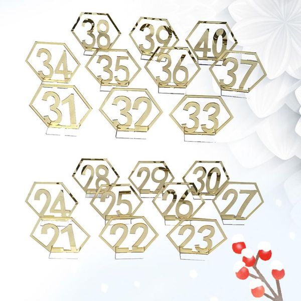 party decoration hexagonal shape seat acrylic mirror wedding supplies number place holder table (gold)
party decoration hexagonal shape seat acrylic mirror wedding supplies number place holder table (gold)