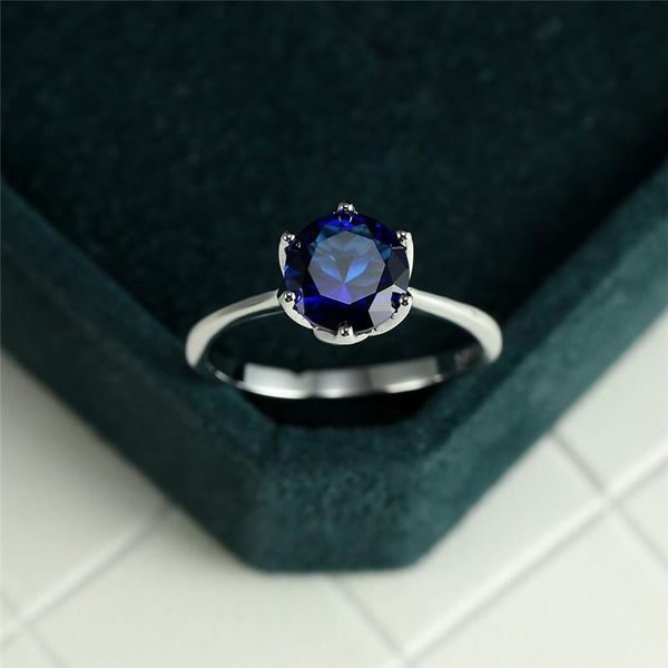 wedding rings minimalist female blue zircon stone ring classic silver color for women simple bride round thin engagement, Slivery;golden
wedding rings minimalist female blue zircon stone ring classic silver color for women simple bride round thin engagement, Slivery;golden