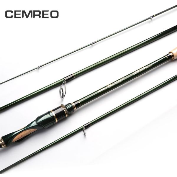 cemreo spinning fishing rod 3-4 section 1.8/2.4m portable travel ultra light m action fishing tackle
cemreo spinning fishing rod 3-4 section 1.8/2.4m portable travel ultra light m action fishing tackle