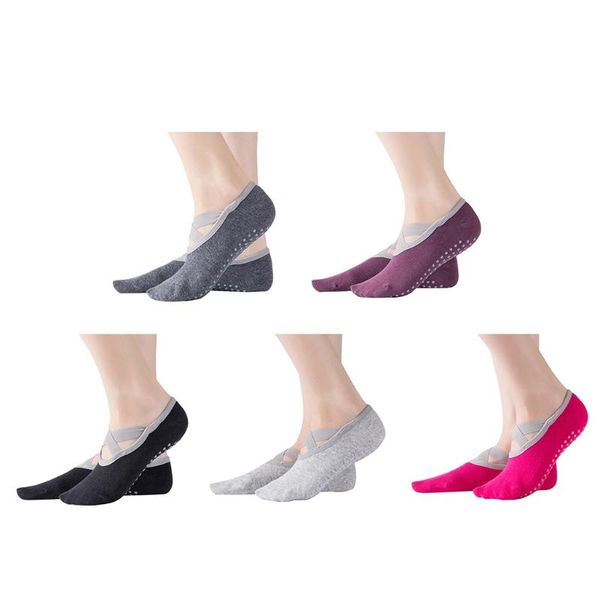 sports socks rxbc women girls professional yoga pilates short ankle towel anti slip rubber dots hollow out open backless breathable, Black
sports socks rxbc women girls professional yoga pilates short ankle towel anti slip rubber dots hollow out open backless breathable, Black