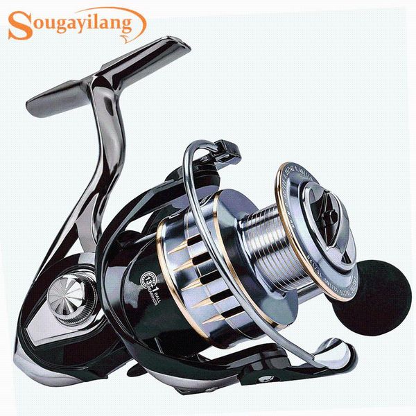 sougayilang fishing reel 13+1bb aluminum body gear ratio 4.7:1 fishing coil carp spinning reel saltwater tackle pesca
sougayilang fishing reel 13+1bb aluminum body gear ratio 4.7:1 fishing coil carp spinning reel saltwater tackle pesca