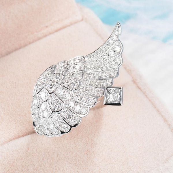 wedding rings wing zirconia bridal perfect polish elegant women marriage party brilliant timeless jewelry, Slivery;golden
wedding rings wing zirconia bridal perfect polish elegant women marriage party brilliant timeless jewelry, Slivery;golden