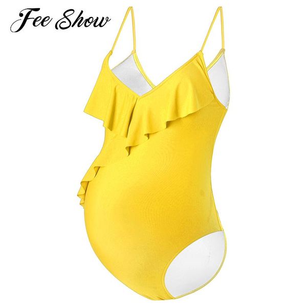 one-piece suits est womens one piece maternity swimsuits swimwear halter deep v neck ruffle swimming bathing female monokini beachwear
one-piece suits est womens one piece maternity swimsuits swimwear halter deep v neck ruffle swimming bathing female monokini beachwear