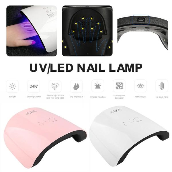 nail dryers rechargeable uv/led gel polish lamp dryer 24w fast curing 60s/90s/120s adjustable manicure tool
nail dryers rechargeable uv/led gel polish lamp dryer 24w fast curing 60s/90s/120s adjustable manicure tool
