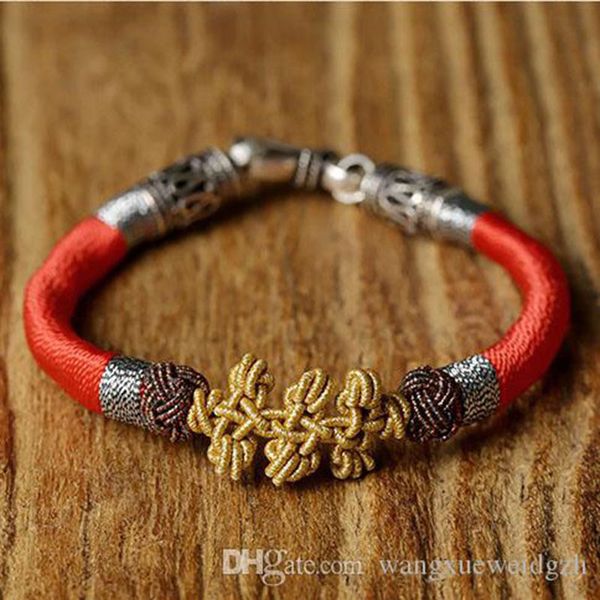 handcraft national wind 925 silver bracelet red rope 2021 style ell fashion bracelet, Black
handcraft national wind 925 silver bracelet red rope 2021 style ell fashion bracelet, Black