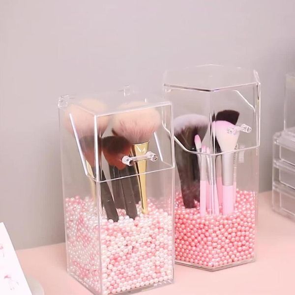 make up storage box organizer acrylic clear pearl multi-style dust-proof with cover cosmetic tool holder makeup brush organizer
make up storage box organizer acrylic clear pearl multi-style dust-proof with cover cosmetic tool holder makeup brush organizer