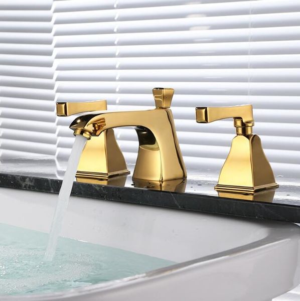 2021 new fashion bathroom basin deck mounted bath mixers gold laboratory mixer and cold widespread three holes sink faucet fse7
2021 new fashion bathroom basin deck mounted bath mixers gold laboratory mixer and cold widespread three holes sink faucet fse7