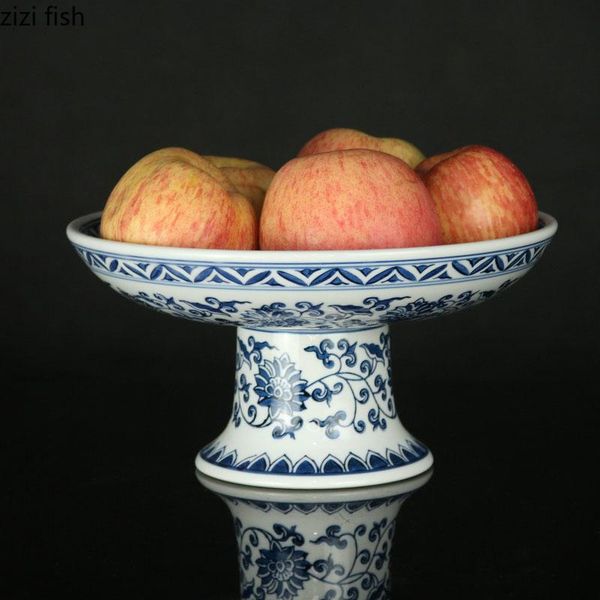 dishes & plates modern blue white porcelain fruit storage tray dessert cake household round ceramic kitchen utensils
dishes & plates modern blue white porcelain fruit storage tray dessert cake household round ceramic kitchen utensils
