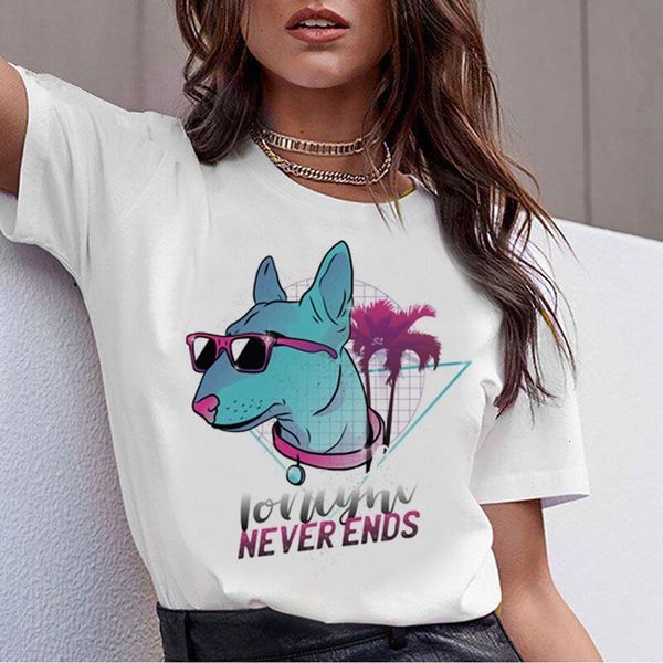 women t shirt funny cartoon print vintage tshirt fashion t-shirt harajuku summer short sleeves femme tees, White
women t shirt funny cartoon print vintage tshirt fashion t-shirt harajuku summer short sleeves femme tees, White