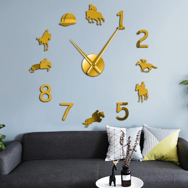 wall clocks equestrian cowboys diy large number clock modern horse riding frameless watch giant 3d mirror sticker
wall clocks equestrian cowboys diy large number clock modern horse riding frameless watch giant 3d mirror sticker